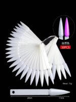 Muestrario de uñas. ** Forma stiletto **