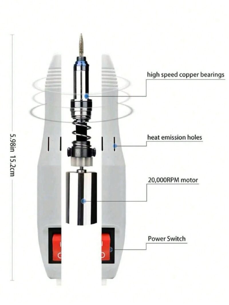 Professional Nail Grinder - Imagen 5
