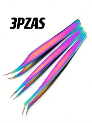 3 Piezas Set de pinzas para pestaña