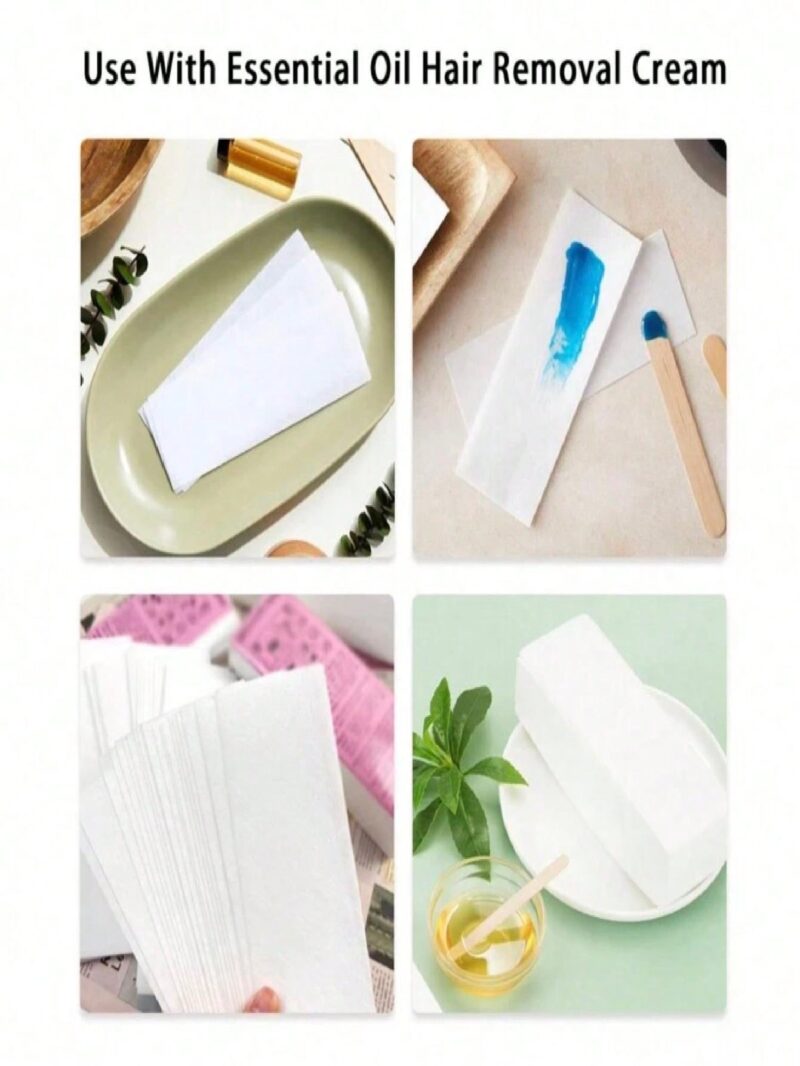 Papel removedor de cera con 100 piezas - Imagen 7