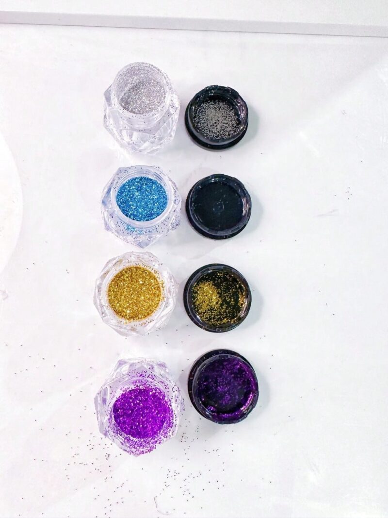 Glitter metálico 12 piezas. - Imagen 6