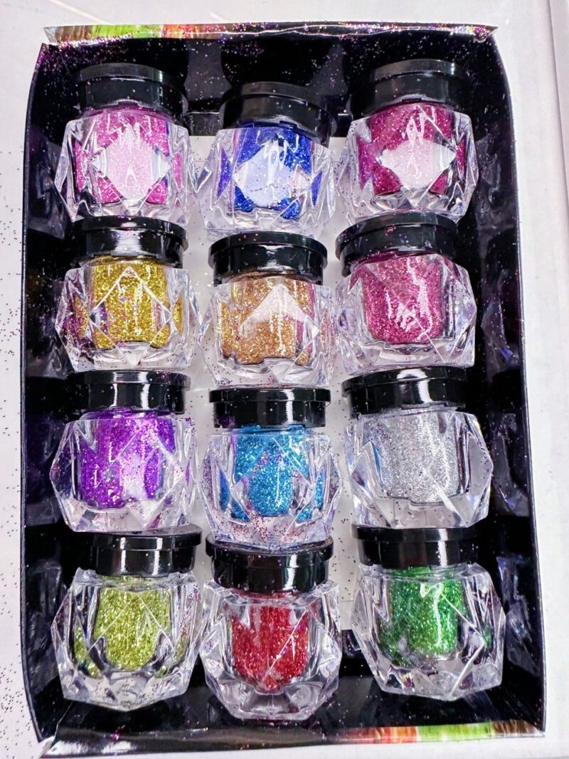 Glitter metálico 12 piezas. - Imagen 7
