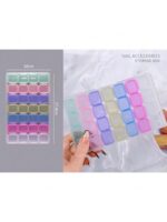 Organizador de plástico multicolor *28 cajitas de plástico*