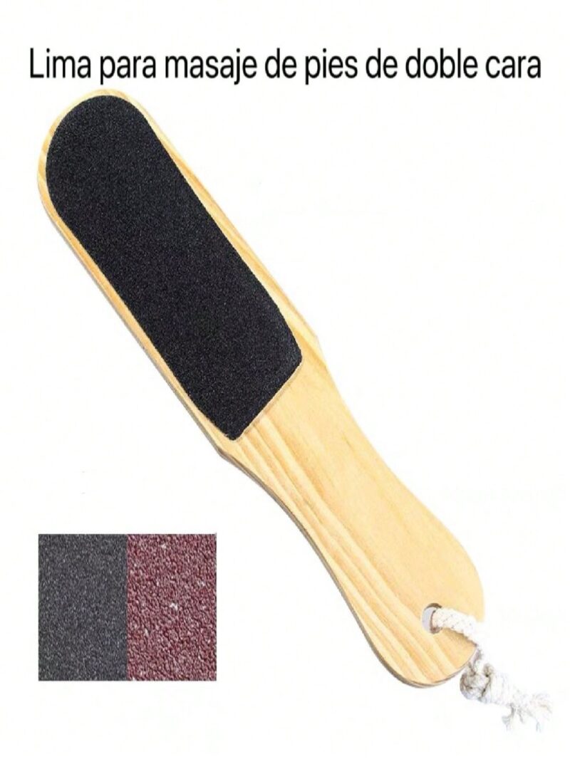Lima  para pies de madera 12 piezas. - Imagen 12