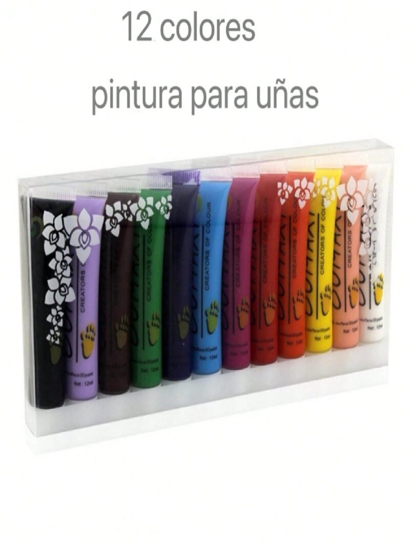 Pintura acrílica 12 colores. - Imagen 5