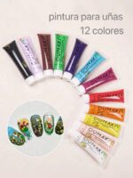 Pintura acrílica 12 colores.