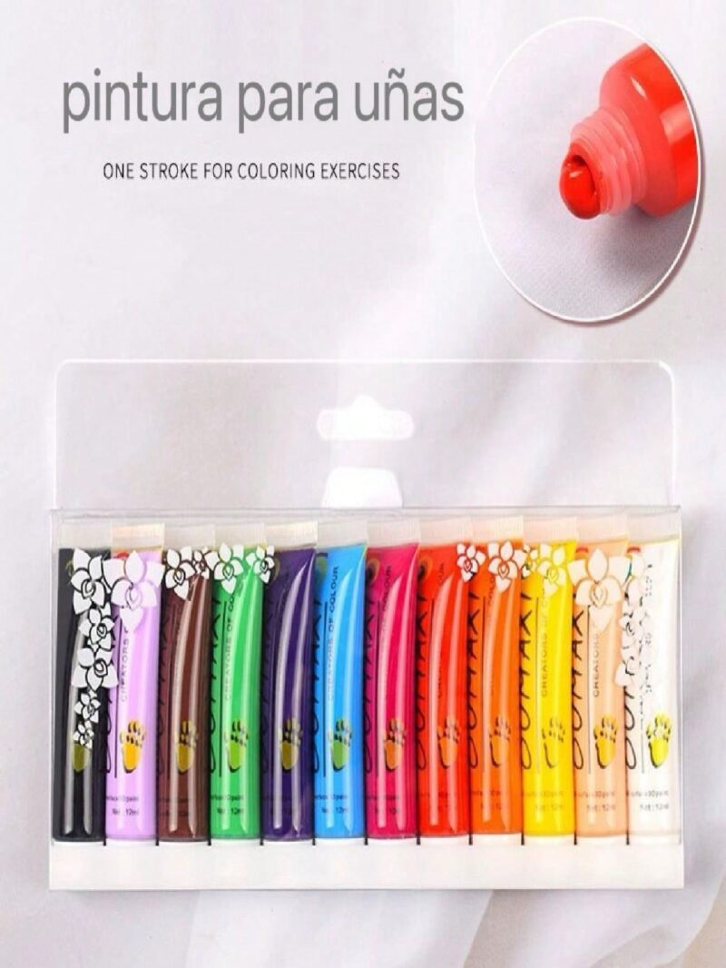 Pintura acrílica 12 colores. - Imagen 7
