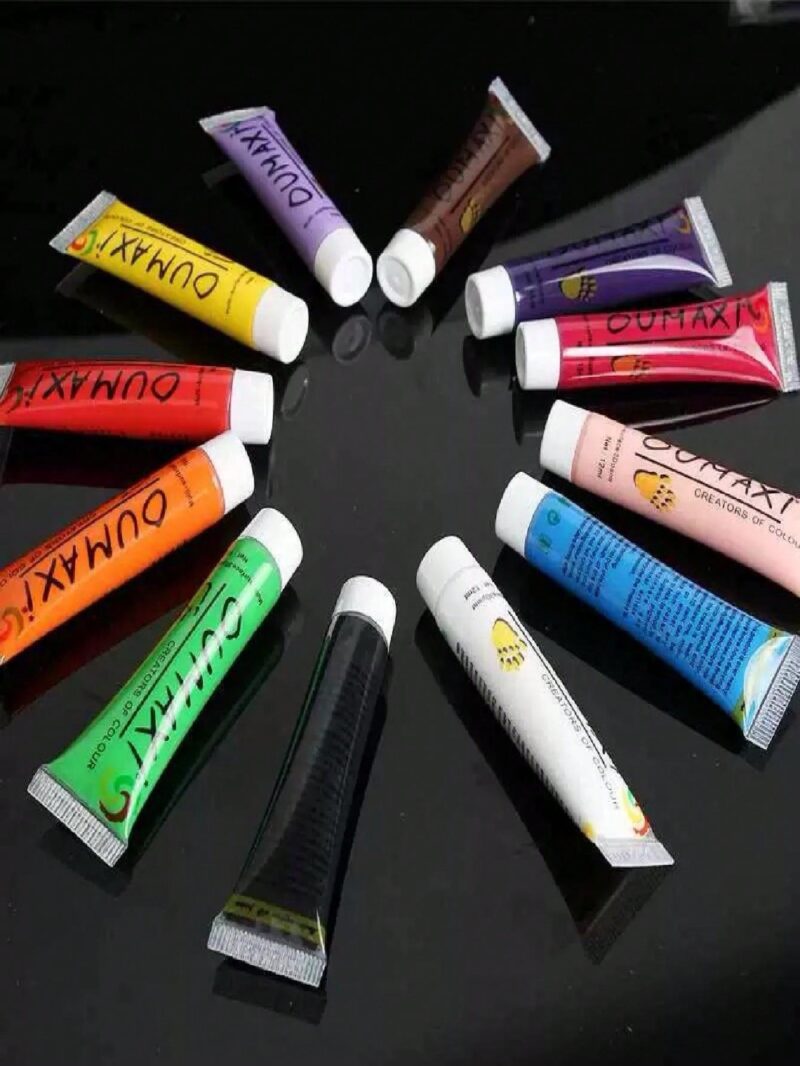 Pintura acrílica 12 colores. - Imagen 11