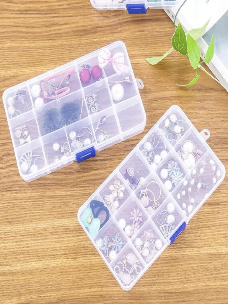 Pastillero/ Organizador de plástico con broche. - Imagen 9