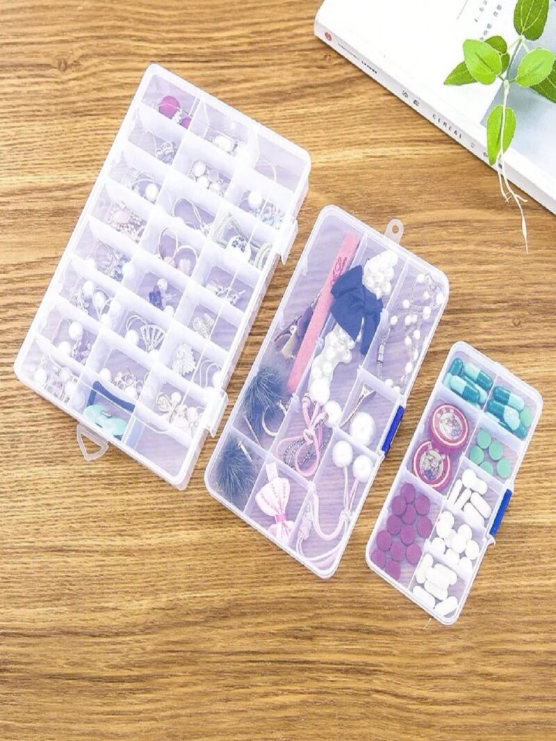 Pastillero/ Organizador de plástico con broche. - Imagen 10