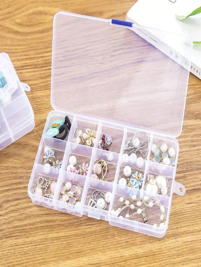 Pastillero/ Organizador de plástico con broche. - Imagen 11