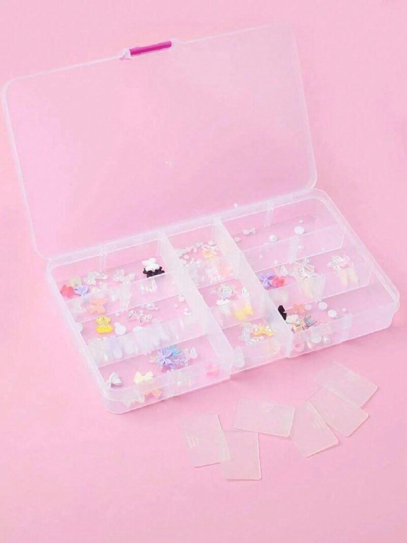 Pastillero/ Organizador de plástico con broche. - Imagen 8