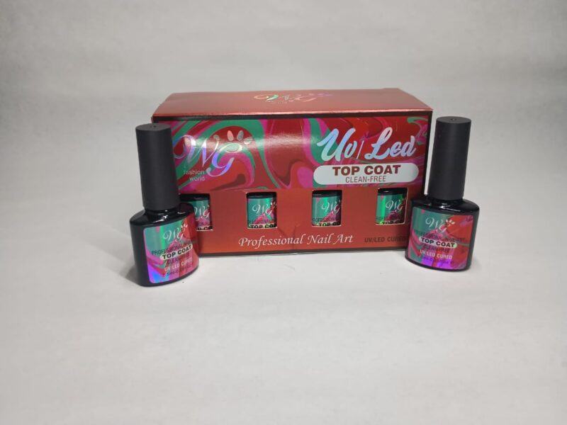 Top Coat ** Clean Free ** 12 piezas