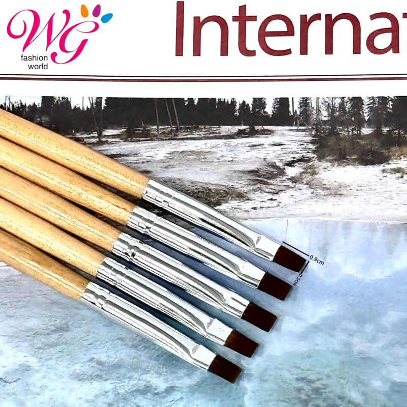 PINCEL DE MADERA #6. **10 PZ.** - Imagen 2