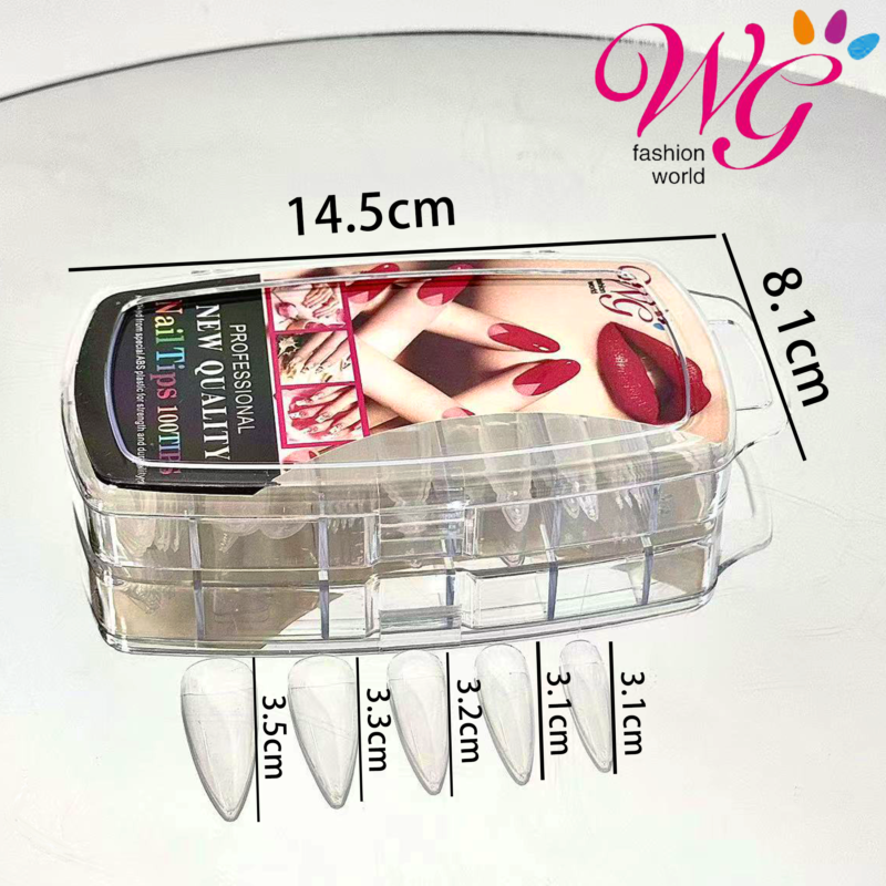 "TIP" PARA PRESS-ON FORMA ALMENDRA. - Imagen 2