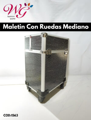 Maletín Con Ruedas Mediano (Cristal)