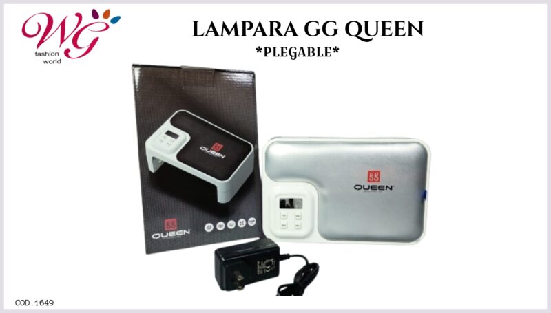 Lampara Para Uñas Profesional Gg Queen (Pegable)