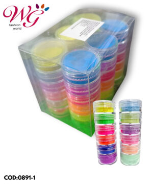 Pigmentos Neón Y Pastel Para Uñas O Maquillaje