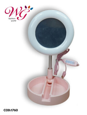 Aro De Luz Profesional Para Maquillaje De Tocador