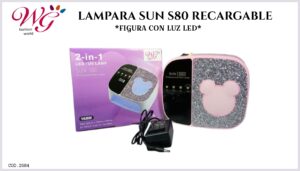Lampara Para Uñas Profesional S80 (recargable)