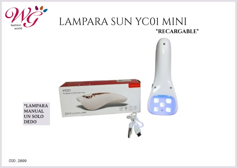 Lampara Para Uñas Profesional Yc01 - Imagen 2