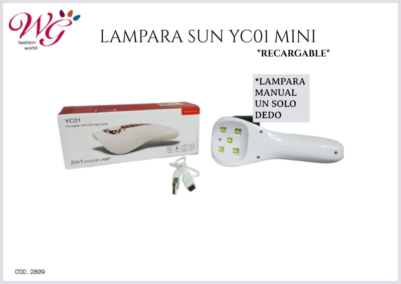 Lampara Para Uñas Profesional Yc01 - Imagen 3