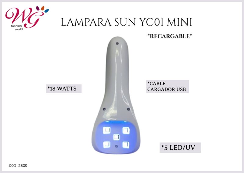 Lampara Para Uñas Profesional Yc01 - Imagen 4