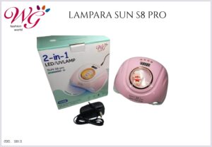 Lampara Para Uñas Profesional Sun S8 Pro