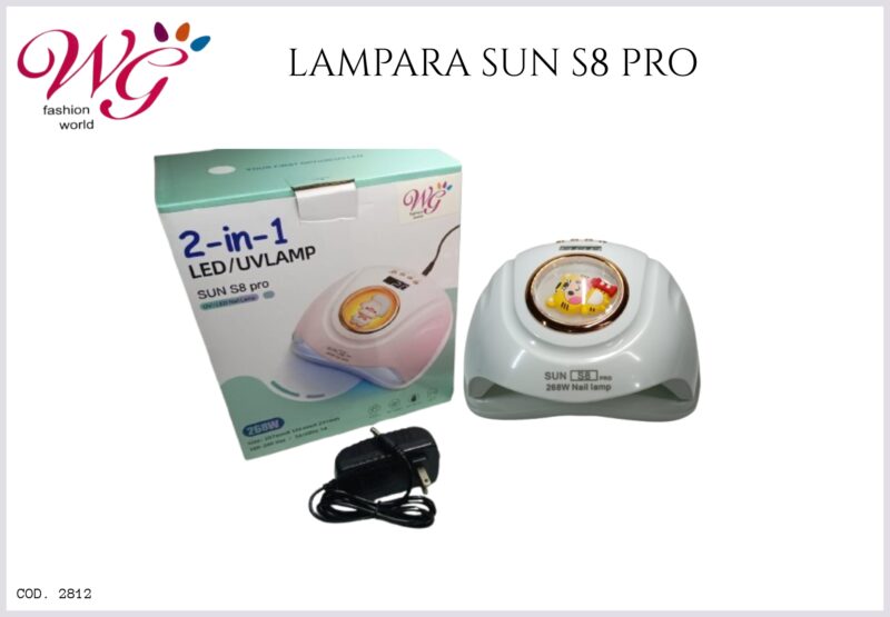 Lampara Para Uñas Profesional Sun S8 Pro - Imagen 2