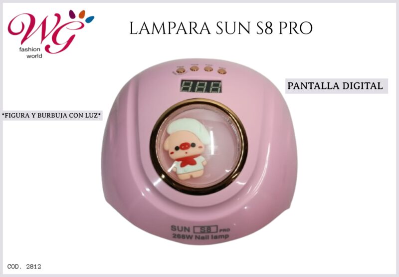 Lampara Para Uñas Profesional Sun S8 Pro - Imagen 4