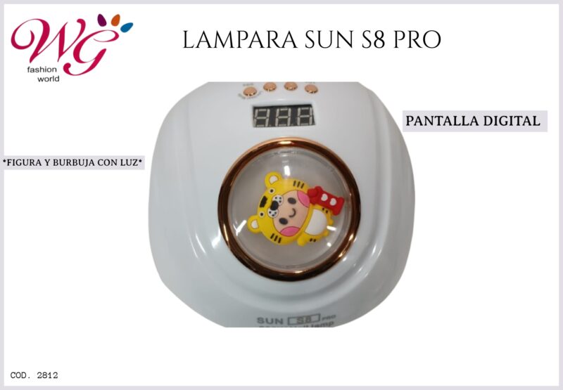 Lampara Para Uñas Profesional Sun S8 Pro - Imagen 5