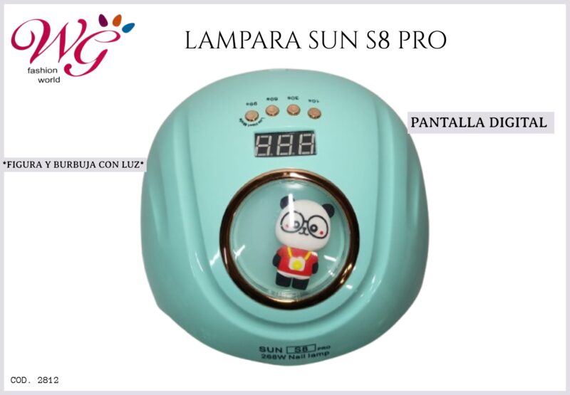 Lampara Para Uñas Profesional Sun S8 Pro - Imagen 6