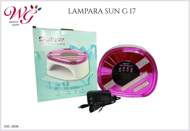 Lampara Para Uñas Profesional Sun G17 - Imagen 2