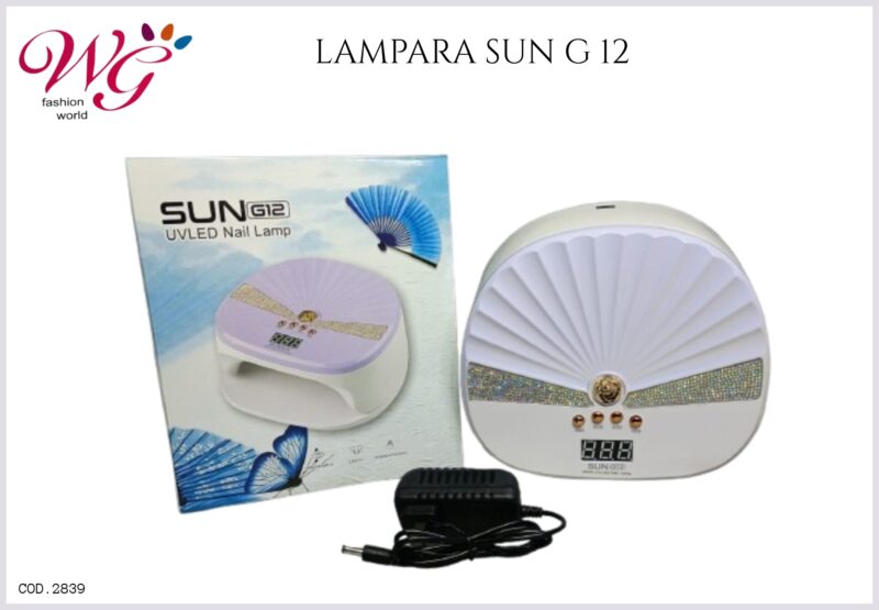 Lampara Para Uñas Profesional Sun G12 - Imagen 2
