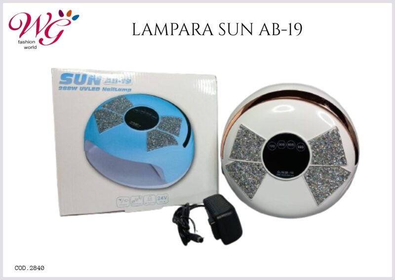 Lampara Para Uñas Profesional Sun Ab-19 - Imagen 2