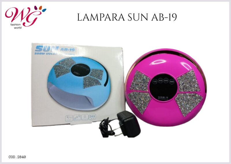 Lampara Para Uñas Profesional Sun Ab-19 - Imagen 3