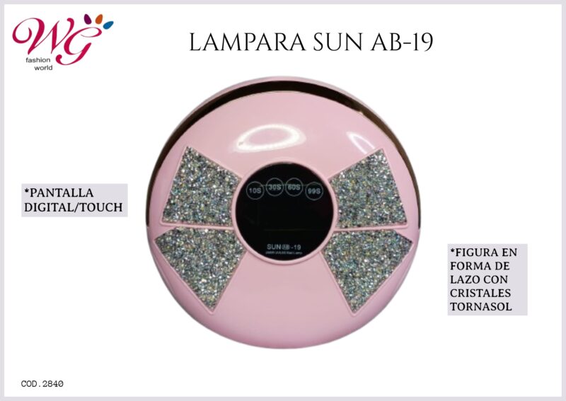 Lampara Para Uñas Profesional Sun Ab-19 - Imagen 4