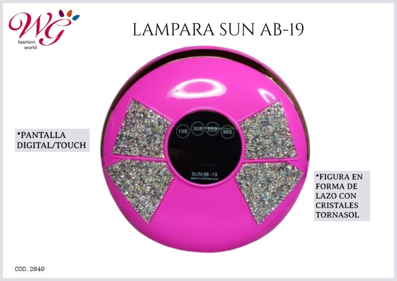 Lampara Para Uñas Profesional Sun Ab-19 - Imagen 6