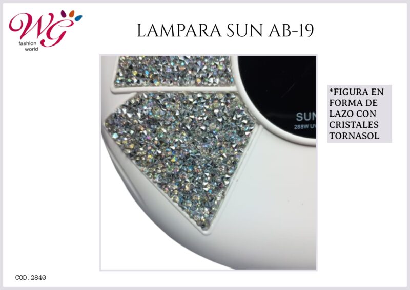 Lampara Para Uñas Profesional Sun Ab-19 - Imagen 8