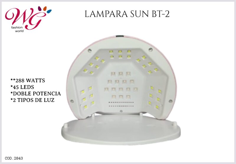 Lampara Para Uñas Sun Bt-2 - Imagen 7