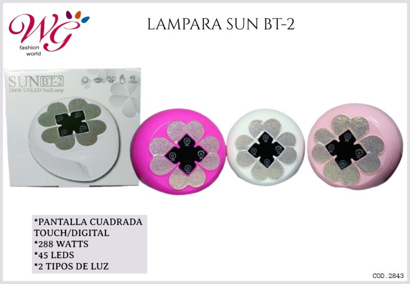 Lampara Para Uñas Sun Bt-2 - Imagen 8