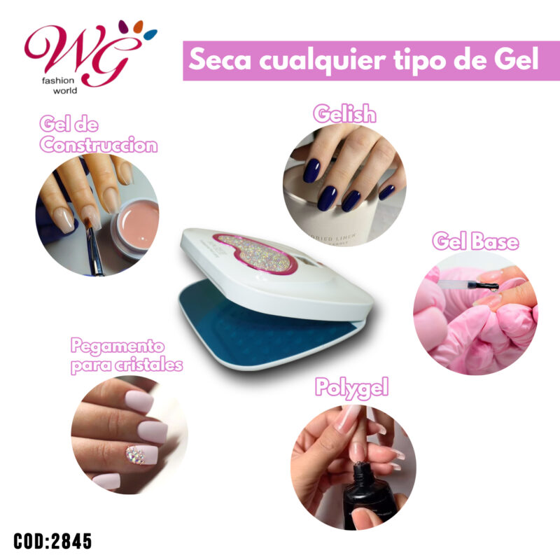 Lampara Para Uñas Profesional Sun Qy-9 - Imagen 6
