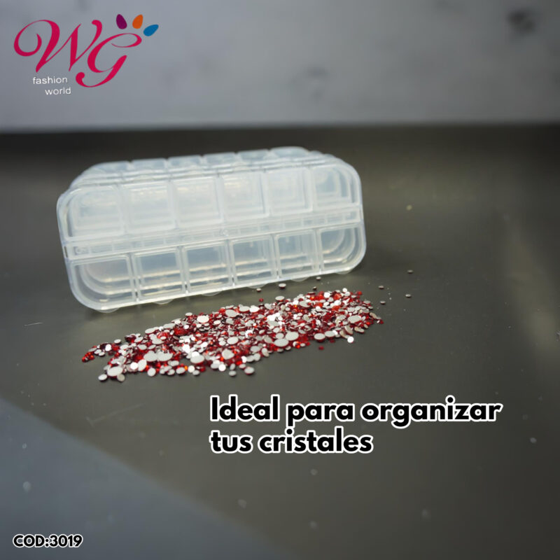 Organizadora Para Decoración De Uñas 12 Divisiones - Imagen 3