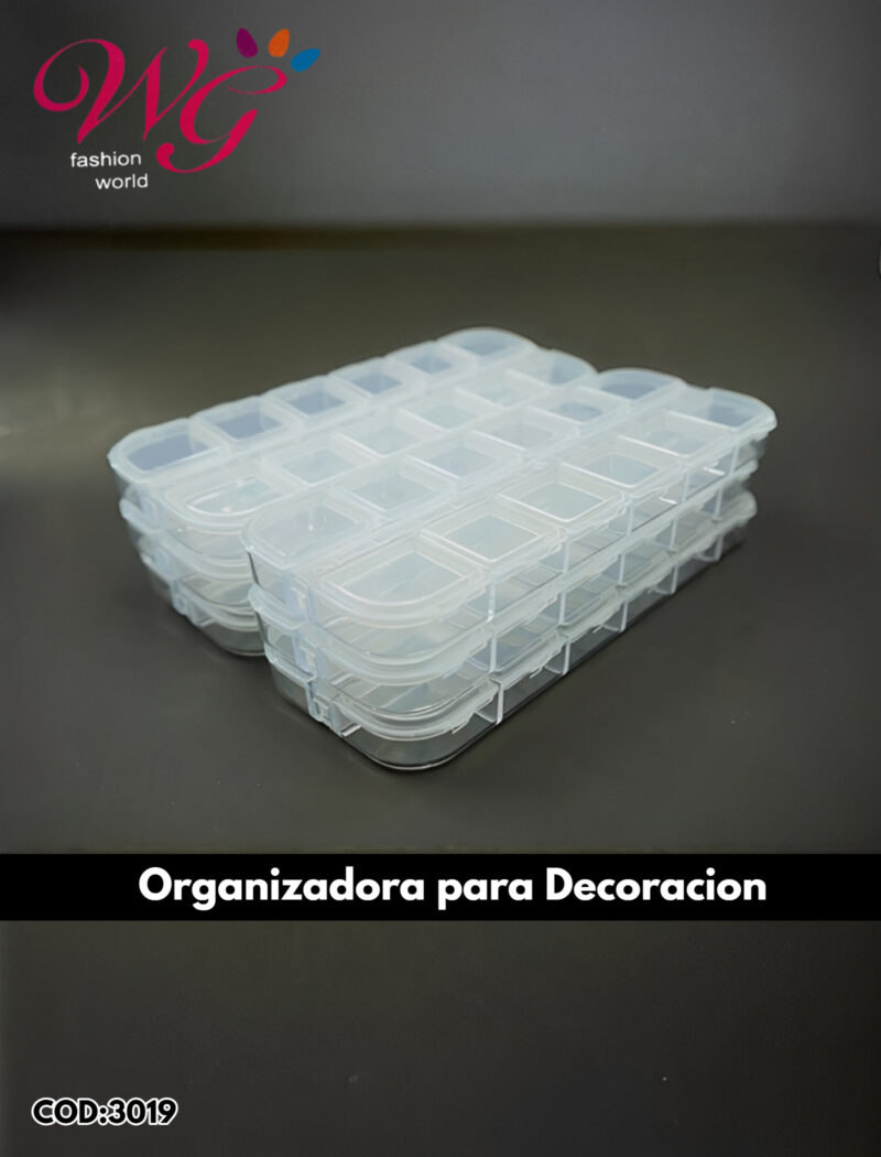 Organizadora Para Decoración De Uñas 12 Divisiones