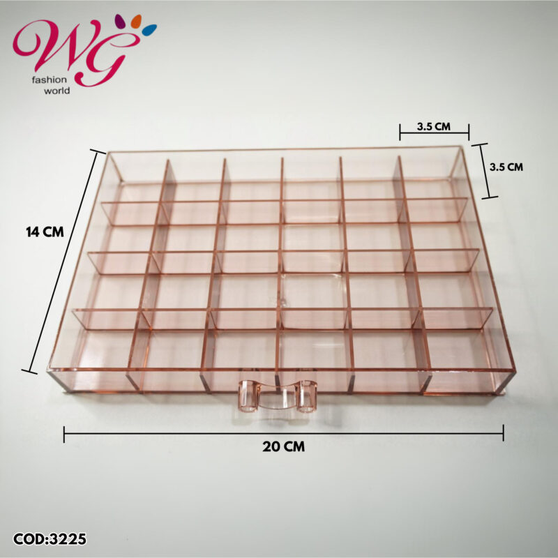 Organizar De Acrílico Con 5 Cajones (120 Espacios) - Imagen 4