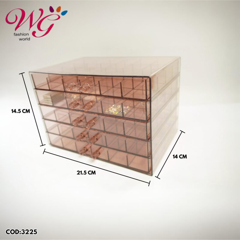 Organizar De Acrílico Con 5 Cajones (120 Espacios) - Imagen 6