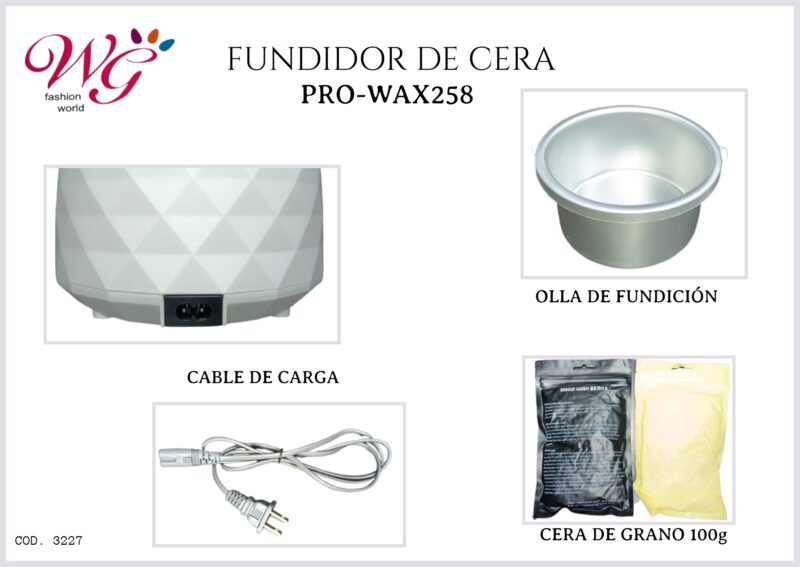 Fundidor De Cera Pro Wax258 - Imagen 3