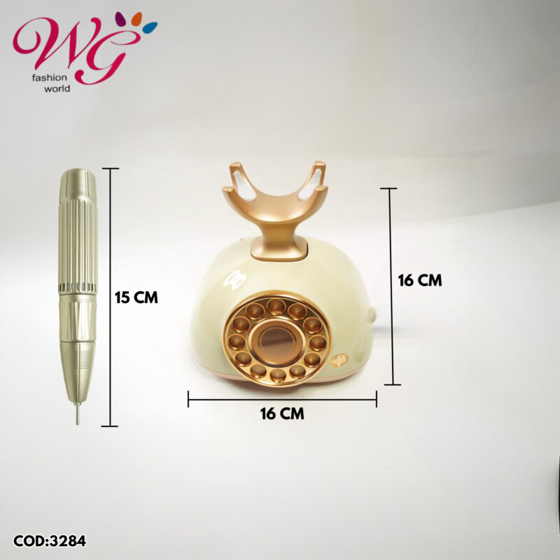 Drill Para Uñas Profesional En Forma De Teléfono Vintage - Imagen 6