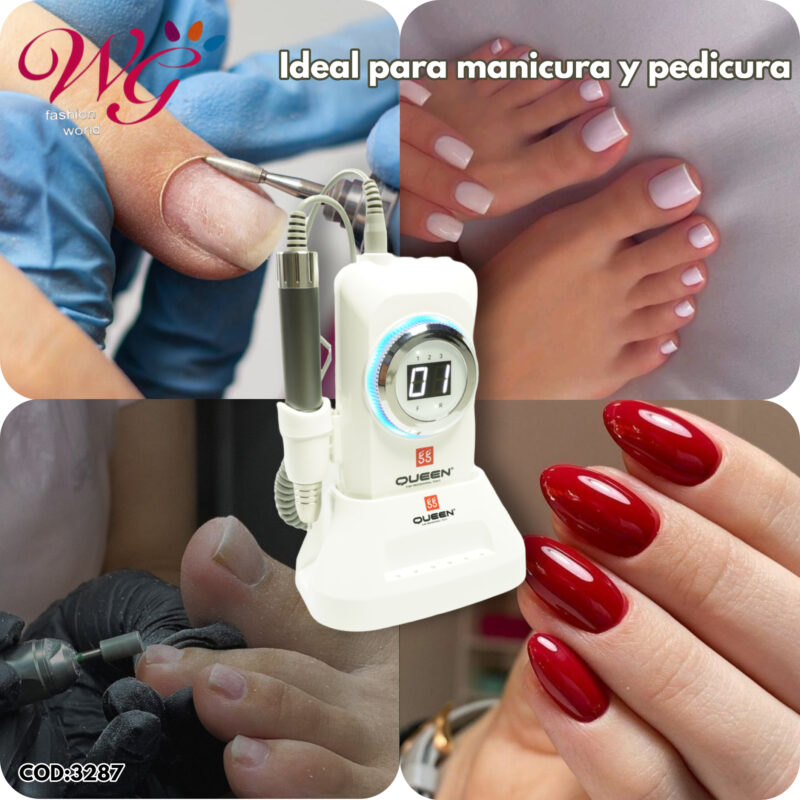 Drill Profesional Para Manicura Y Pedicura (inalambrico) - Imagen 2