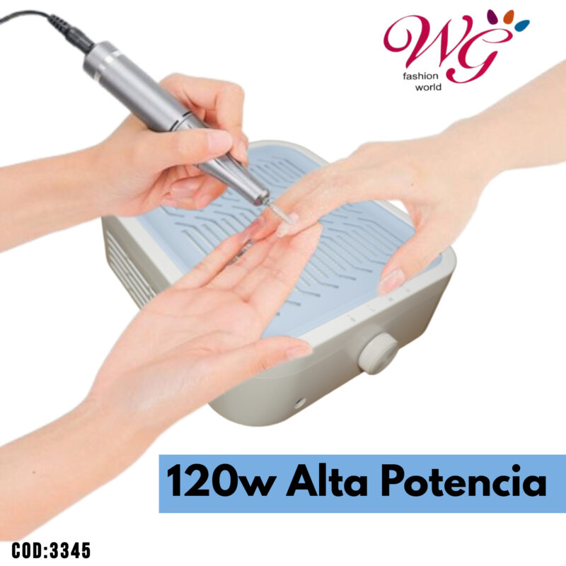 Extractor De Polvo Profesional Para Uñas (recargable) - Imagen 2